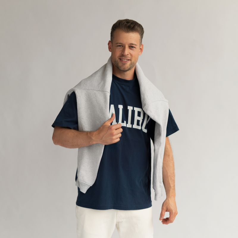 Malibu T-Shirt - Navy