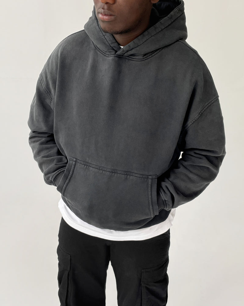 Blank Hoodie - Vintage Grey