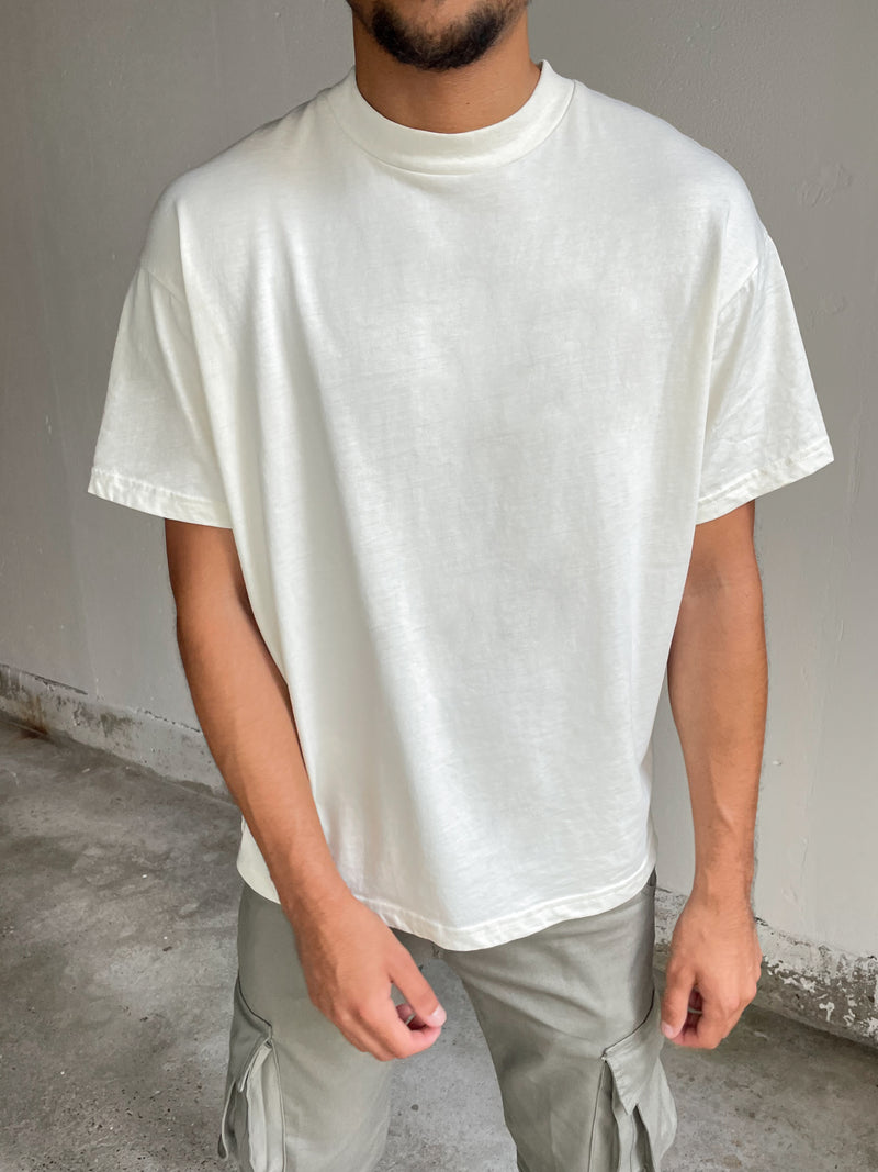 Blank T-Shirt - Vintage Beige